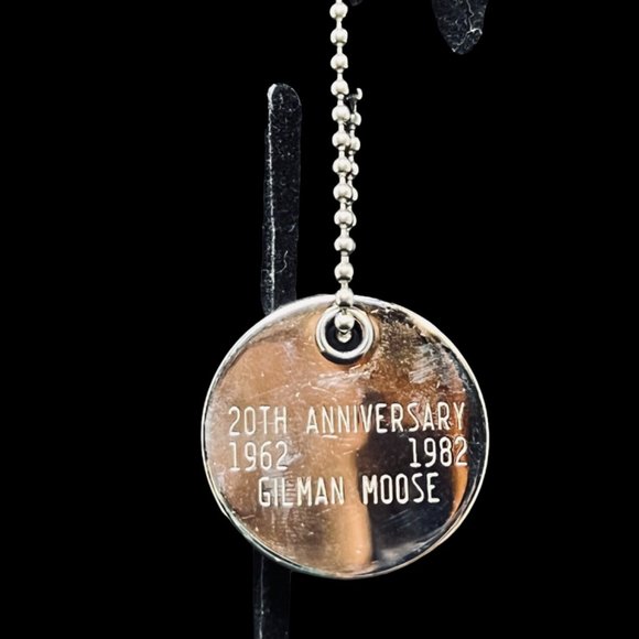 Bassett USA 20th Anniversary 1962 - 1982 Gilman Moose Screwdriver Keychain (4875 - Picture 6 of 7